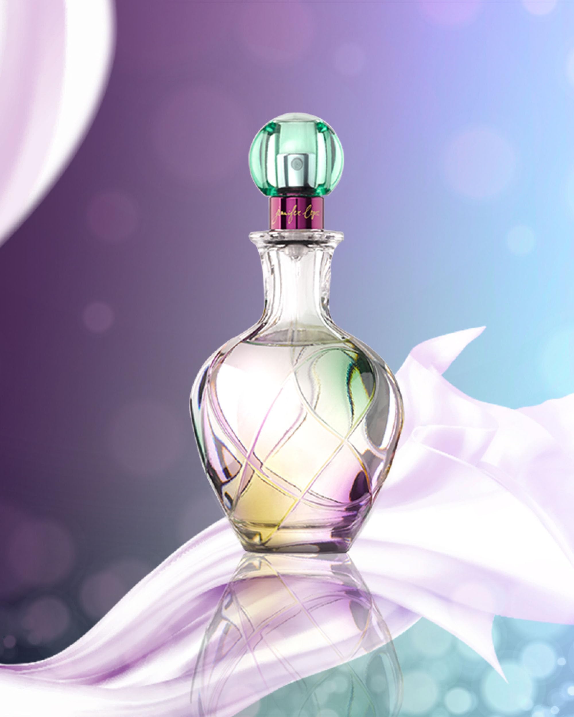 Jennifer Lopez Live by perfume cap closeup showing premium packaging