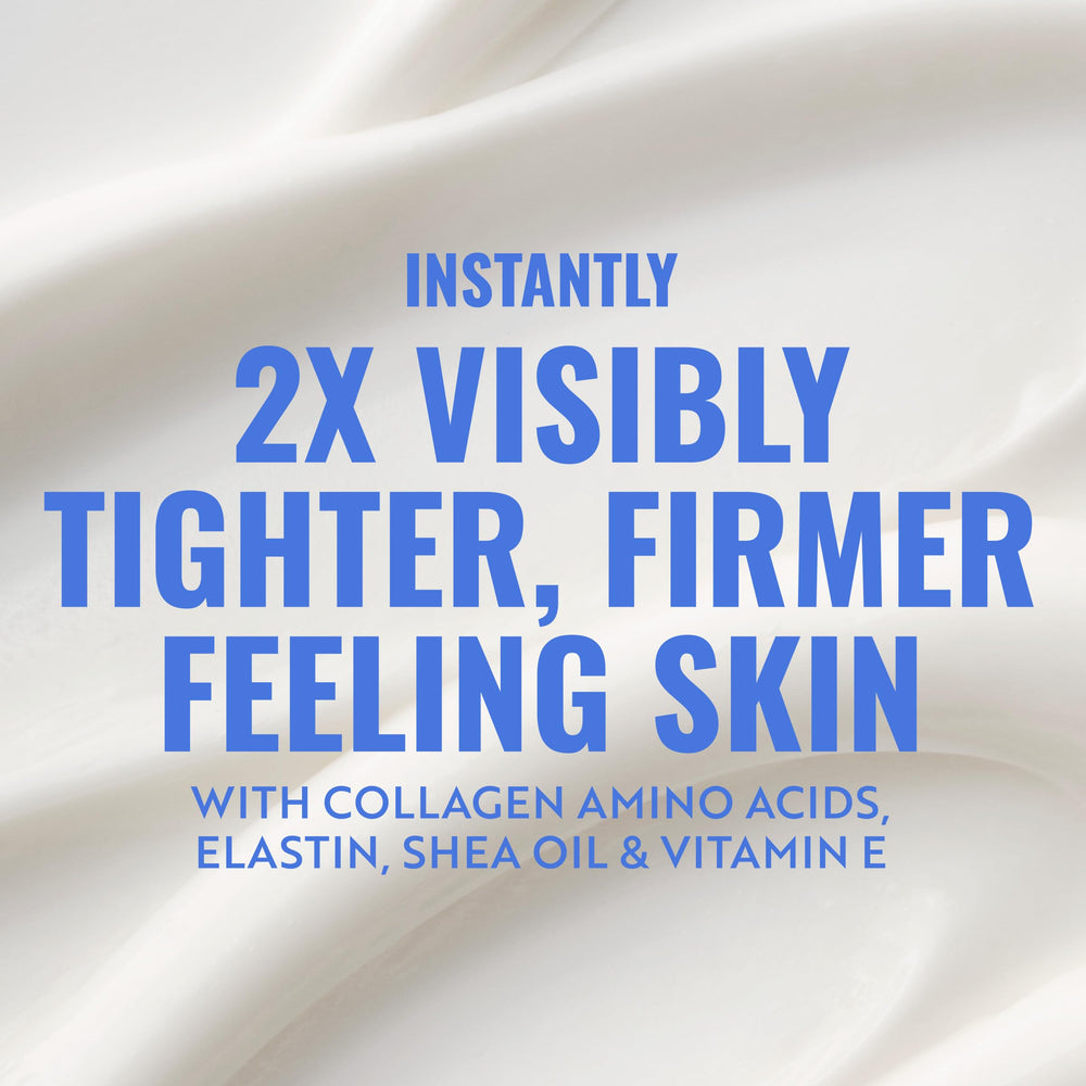 Jergens ingredients shot of collagen and elastin to support toned look