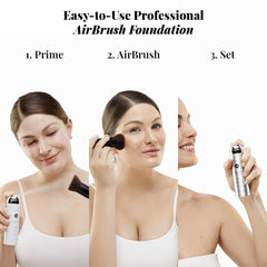 Jerome Alexander Magic Minerals airfinish setting spray locks makeup into place for long wear.