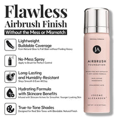 Jerome Alexander MagicMinerals airbrush kit enables precise, professional-grade makeup application at home.
