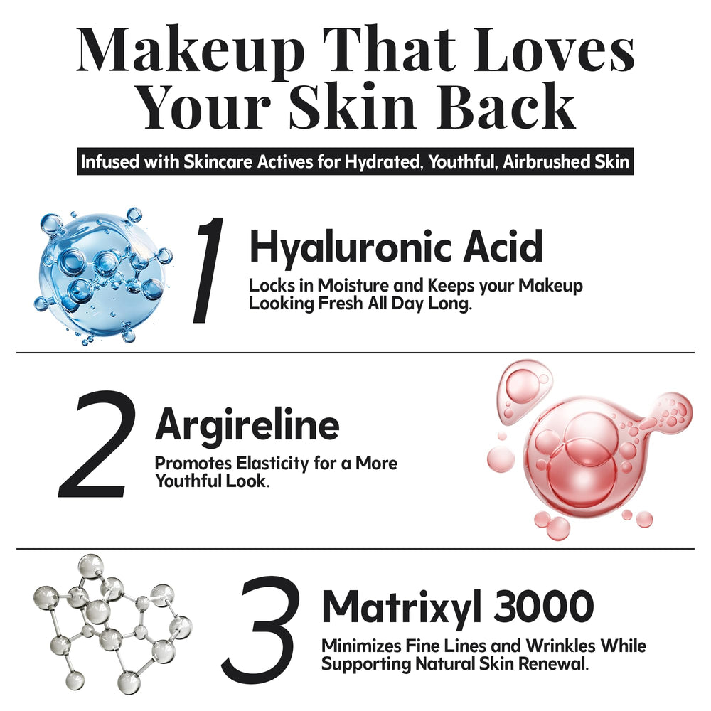 Jerome Alexander MagicMinerals light shade supports natural color matching for a brighter complexion.