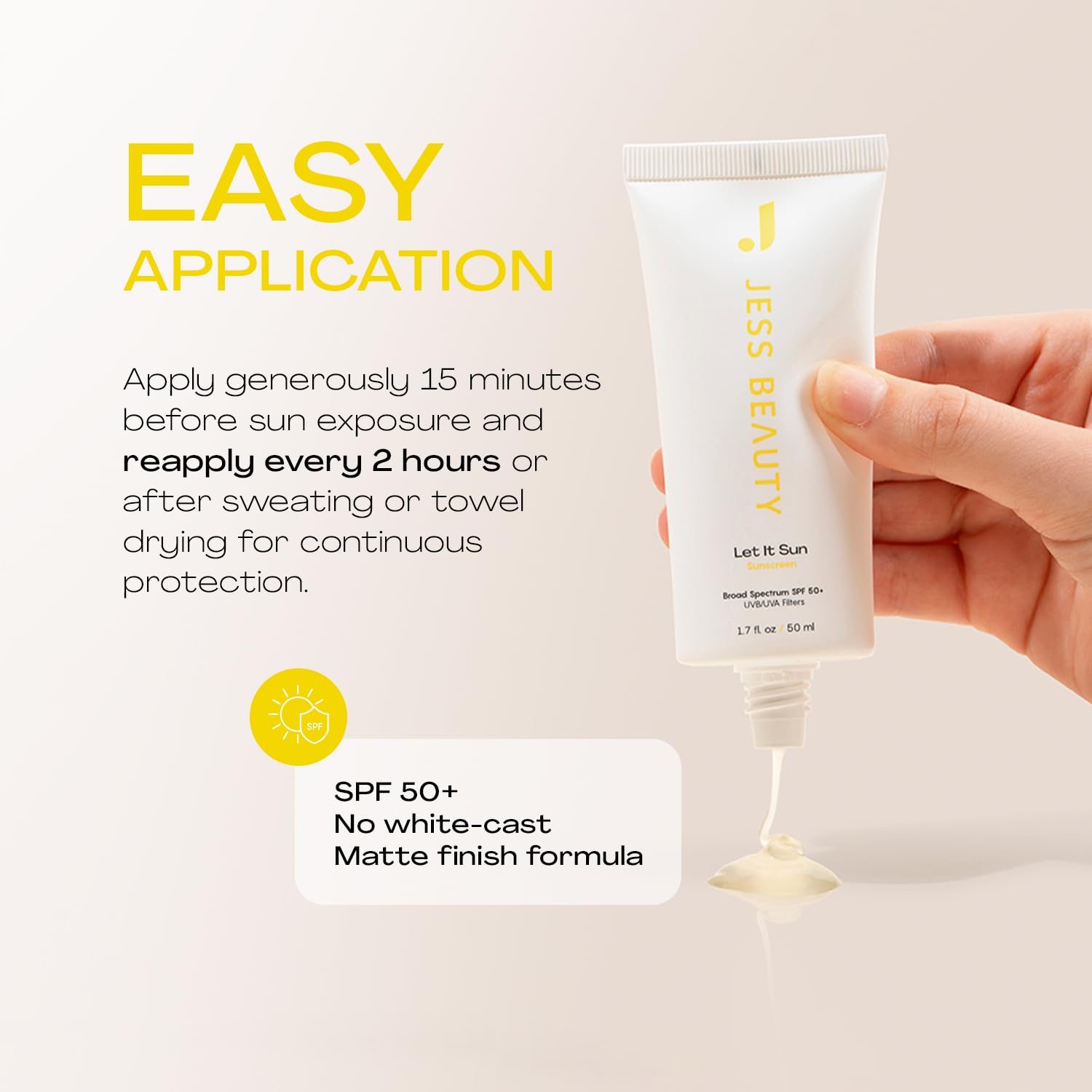 JESS BEAUTY Let it Sun carrot extract boosts skin vitality.