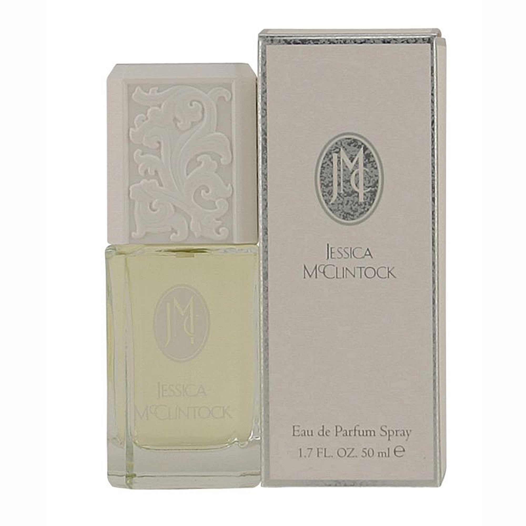 Jessica McClintock eau de parfum bottle front for daily wear.