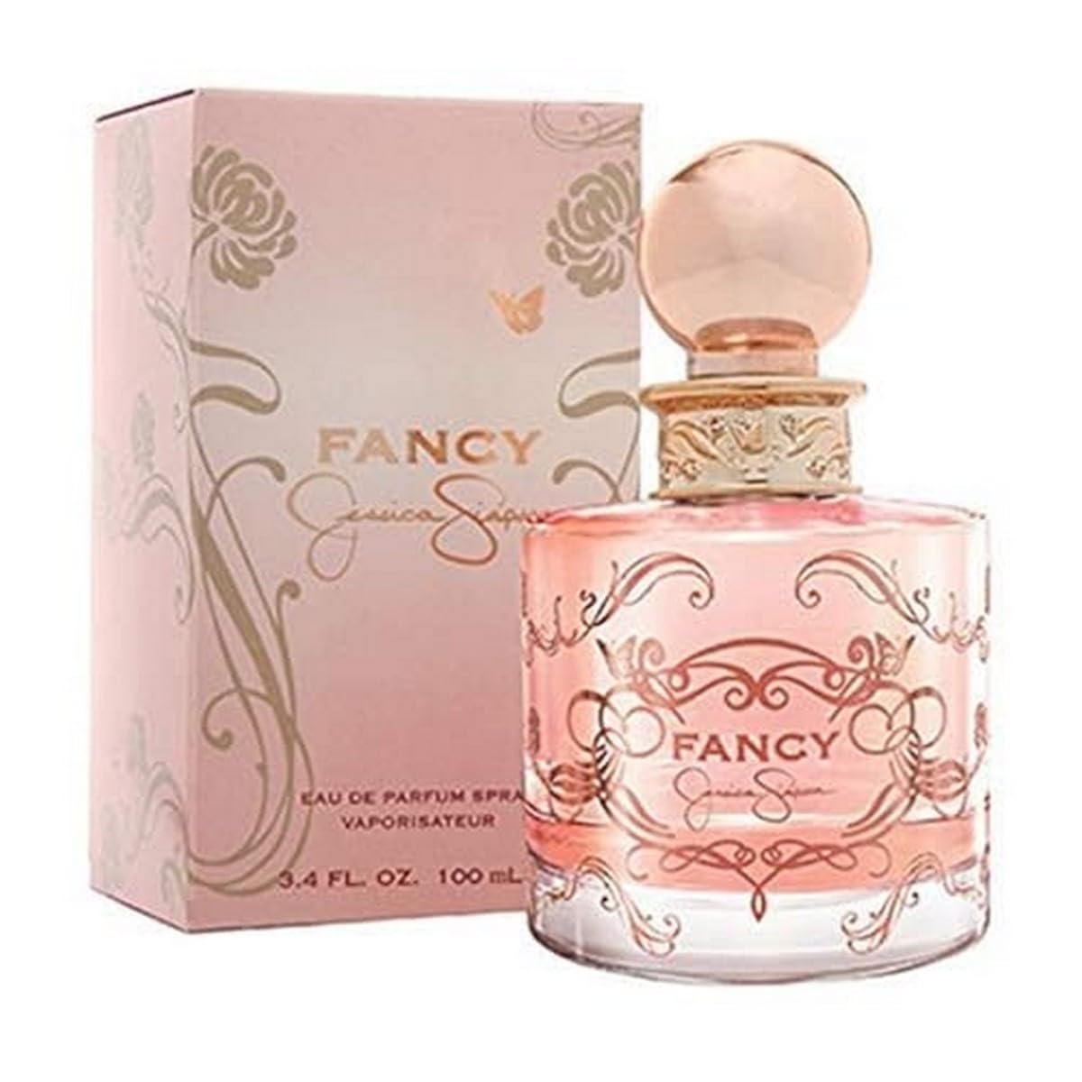 Jessica Simpson Fancy Fragrance Collection Eau de Parfum bottle for everyday wear and fruity warmth.