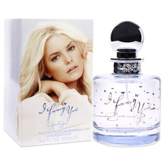 Jessica Simpson I Fancy You bottle cap detail signals refined personal fragrance