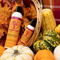 Jessicurl Spiralicious Gel on damp hair for lasting curl hold.