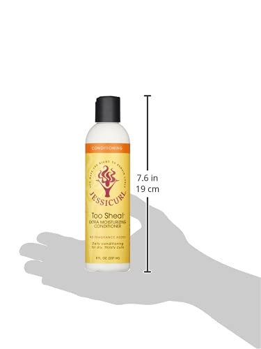 Jessicurl Too Shea conditioner application on wet hair nourishes curls without weighing down.