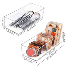 JessLab acrylic organizer drawer-use demonstrating space-efficient arrangement