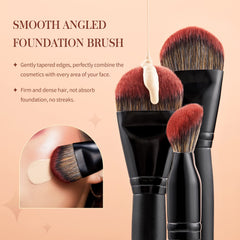 Jessup brush fibers are easy to clean with warm water