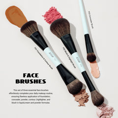 Jessup eyebrow angled brush on display for defined brows.