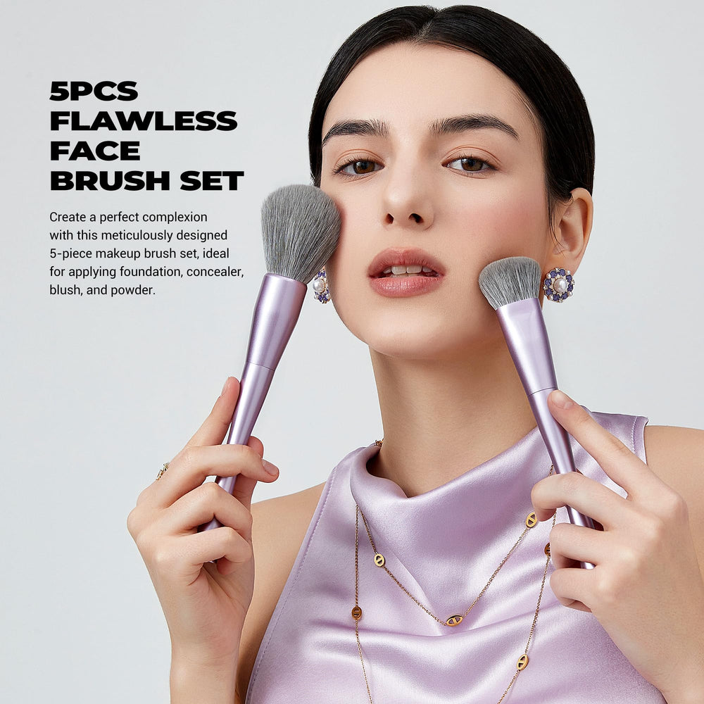 Jessup Concealer Brush close-up for seamless blending