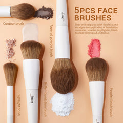 Jessup foundation brush ready for flawless liquid foundation application and smooth skin.