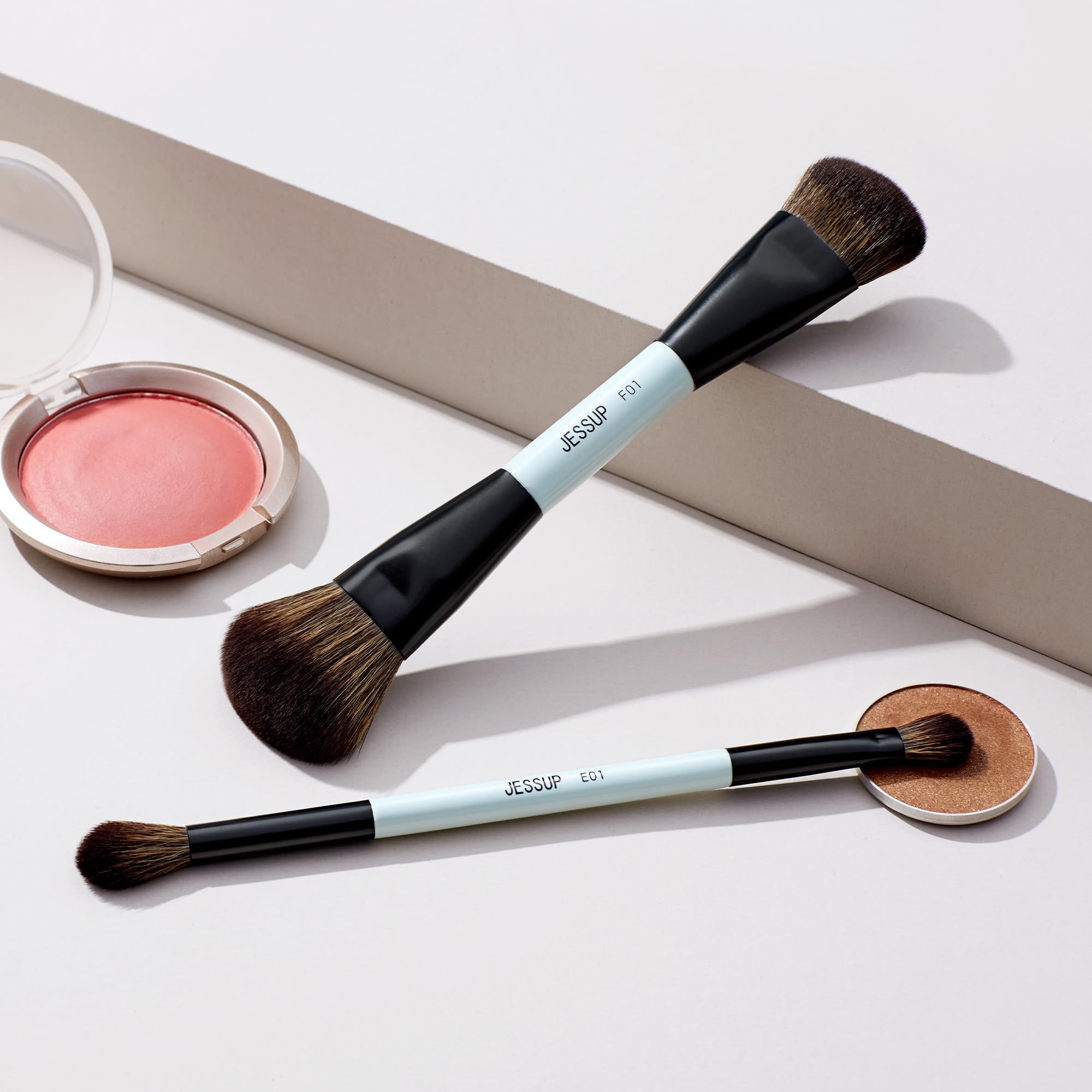 Jessup handcrafted brushes ensure premium quality and odor-free use
