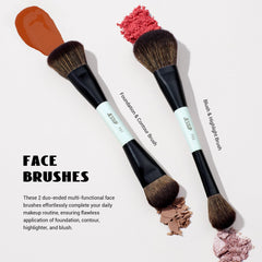 Jessup makeup brush set 6pc eyeshadow brush for accurate lid shading