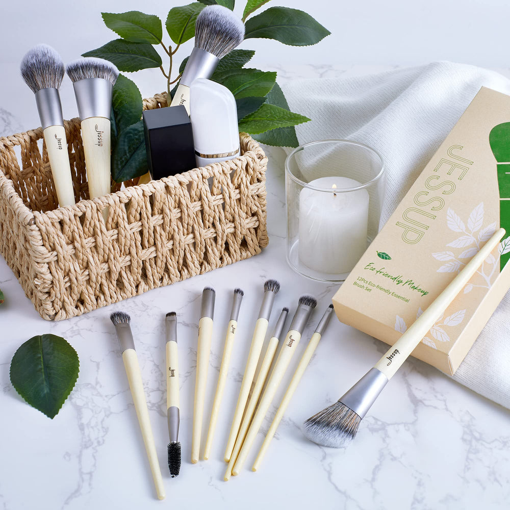 Jessup blending brush softens edges for seamless transitions and professional-looking blends.