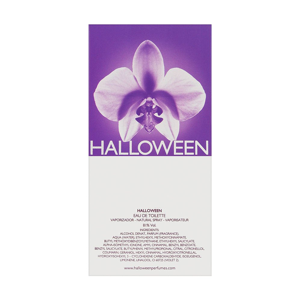 Jesus Del Pozo Halloween EDT flacon shot, highlighting luxurious packaging and date-night confidence.