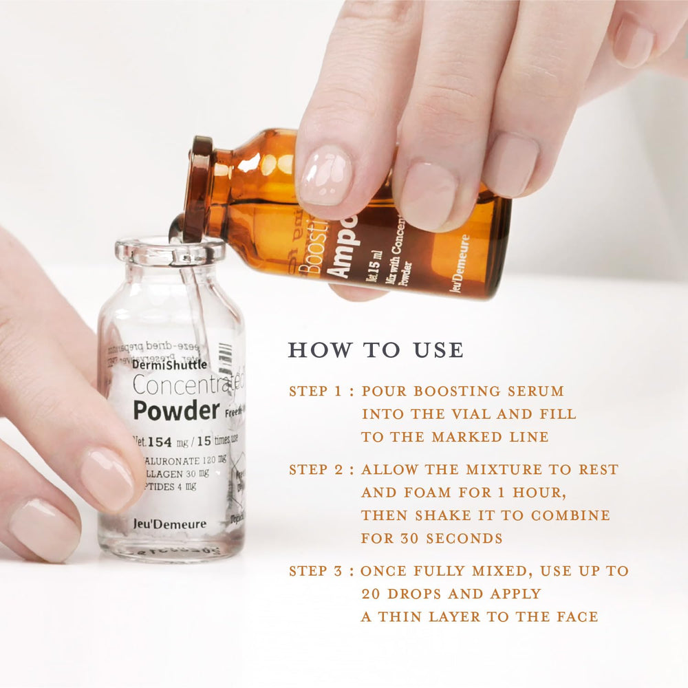 jeudemeure dermishuttle routine application demonstrates easy skincare ritual