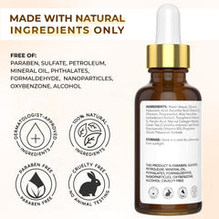 Jeune Naturelle Vitamin C Serum dropper in use for precise application.