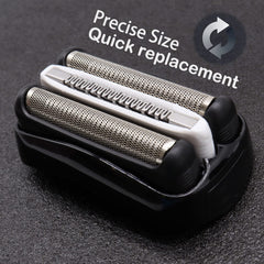 JEVONG 32B Series 3 shaver head compatibility chart demonstrates wide model coverage.
