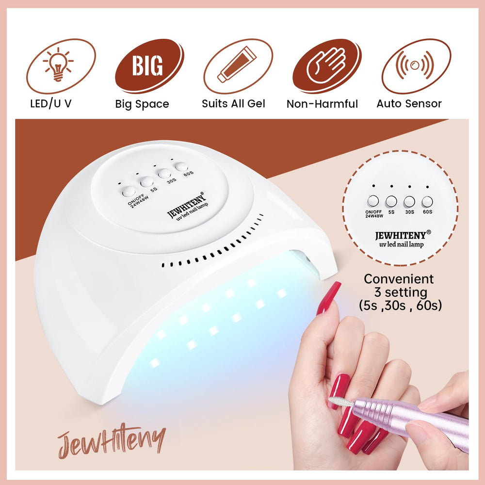 JEWHITENY base coat improves adhesion for durable nails
