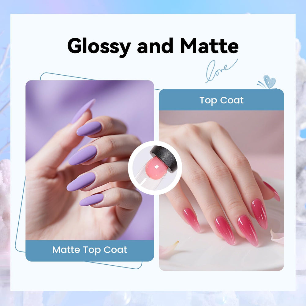 JEWHITENY bubble-free finish for smooth surfaces and professional-looking nails.