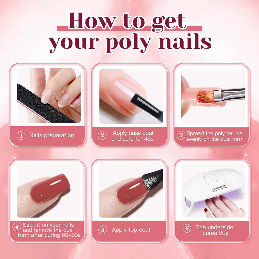 JEWHITENY finished nails designs showcase durable shine and versatile styling options.