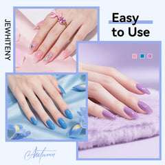 JEWHITENY nail lamp cures in 60-90 seconds for fast, durable finishes.