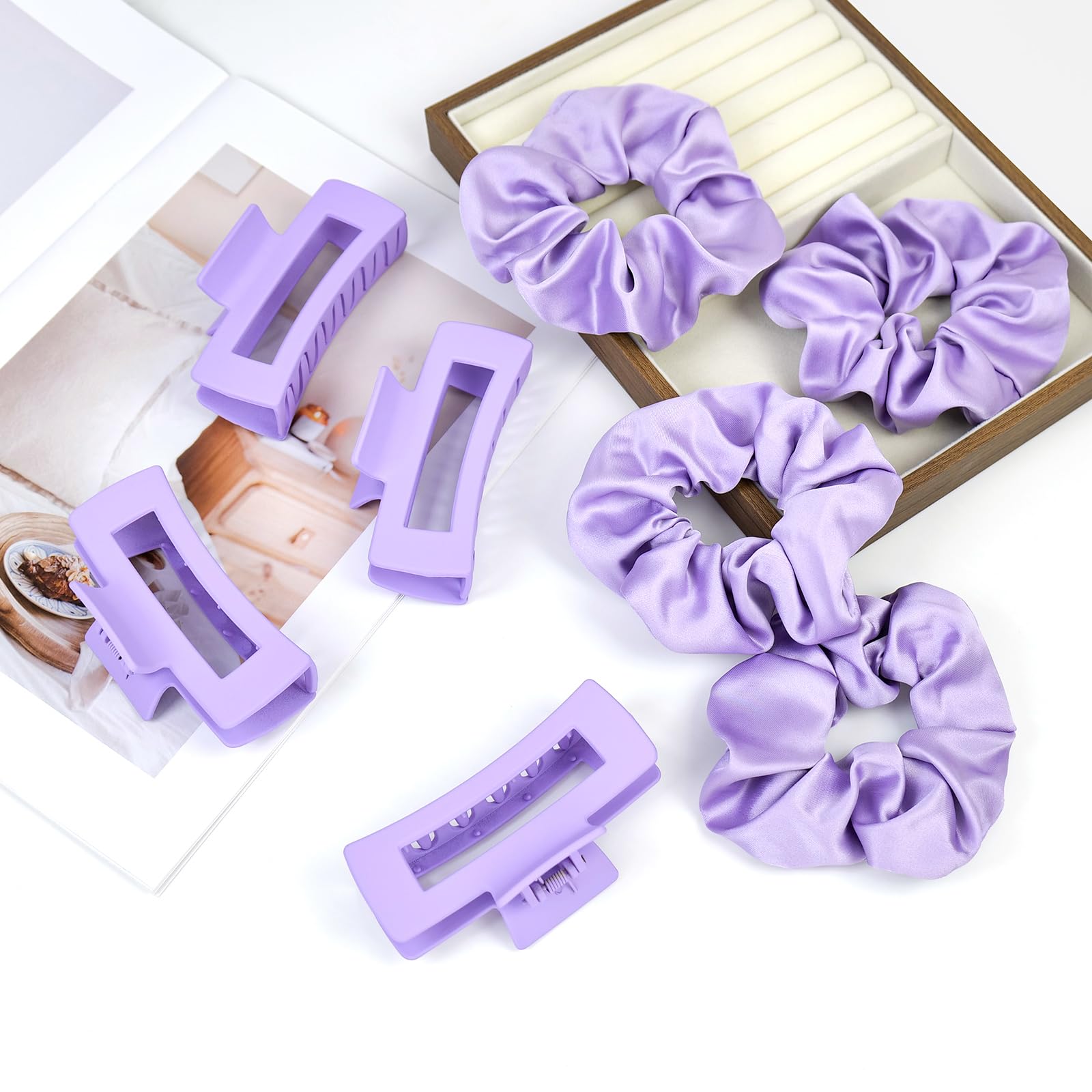 JGQUR compact storage case with 8-piece set for on-the-go styling.