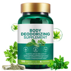 J&H Jasmine&Hyacinth chlorophyll capsules bottle supports daily freshness and digestion.