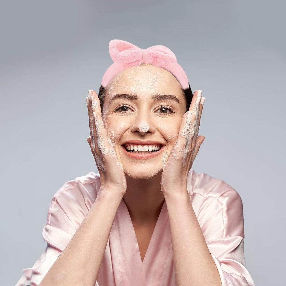 JHJEWH hair band for shower skincare supports comfortable routine