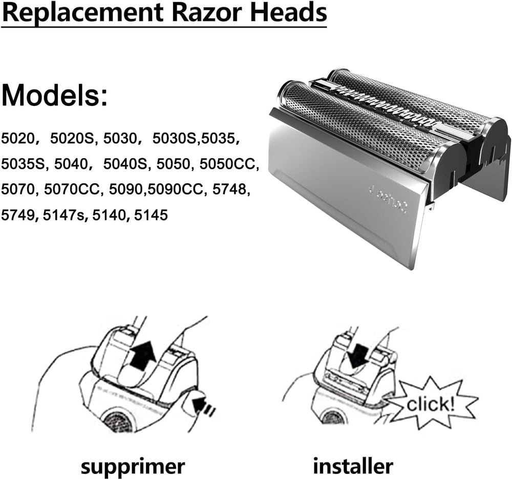 JIANCENGYU Braun Series5 compatibility ensures consistent performance across models