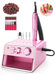 JIASHENG professional nail drill machine compact for on-the-go nail care and portability.