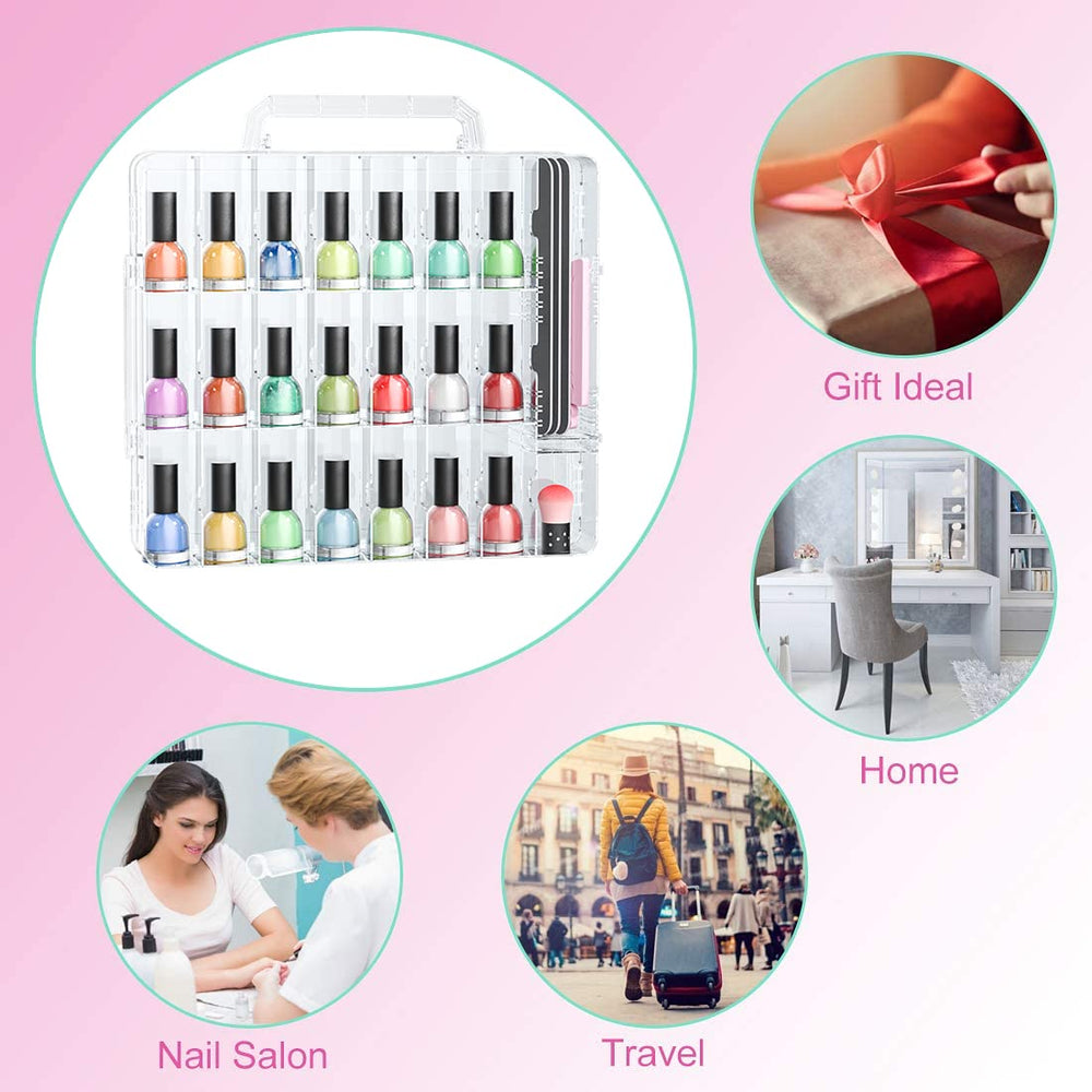 JIASHENG adjustable dividers image shows versatile space for long bottles and tools