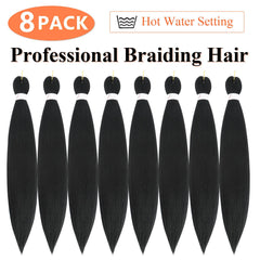 JIEANYAN eight-pack braiding hair for quick full hairstyle