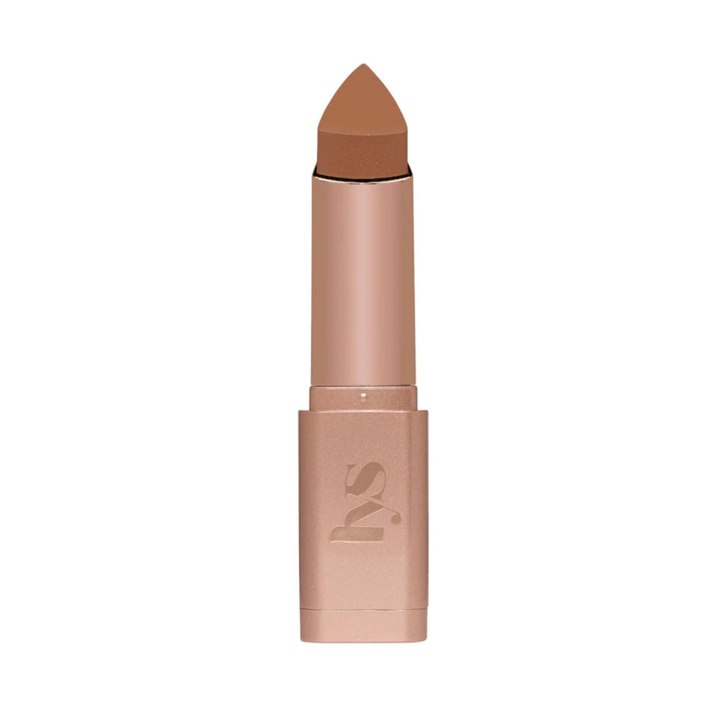 JIGME CALA L.Y.S Cream Bronzer Stick swatch blending seamlessly for natural warmth.