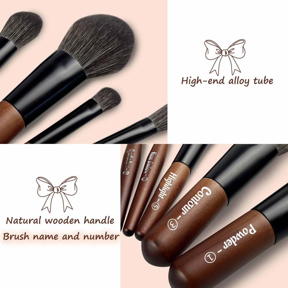 JILIER contour brush mini for sculpted definition on trips