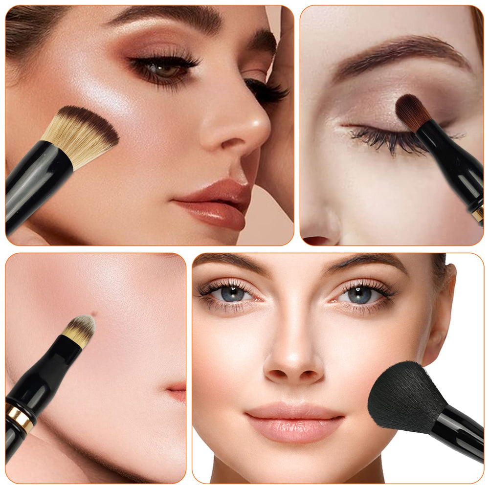 JILIER eyeshadow brush delivers precise color and smooth lines.