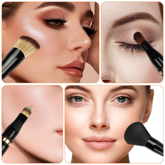 JILIER eyeshadow brush delivers precise color and smooth lines.