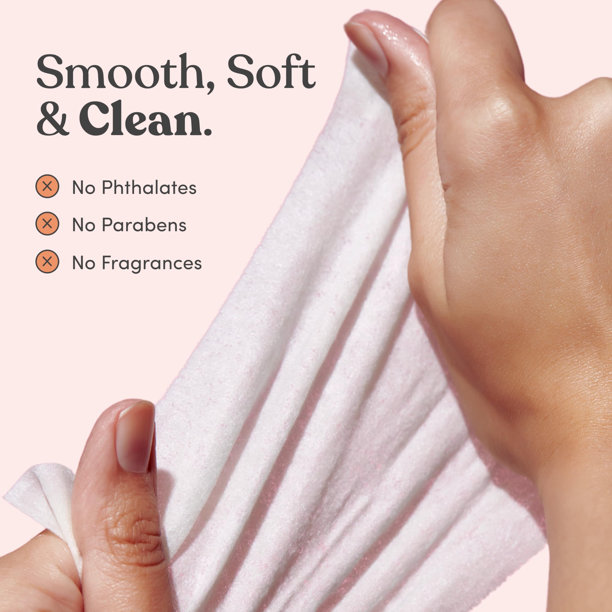 Jill Magic Wipes ingredients close-up features vegan oils for skin nourishment