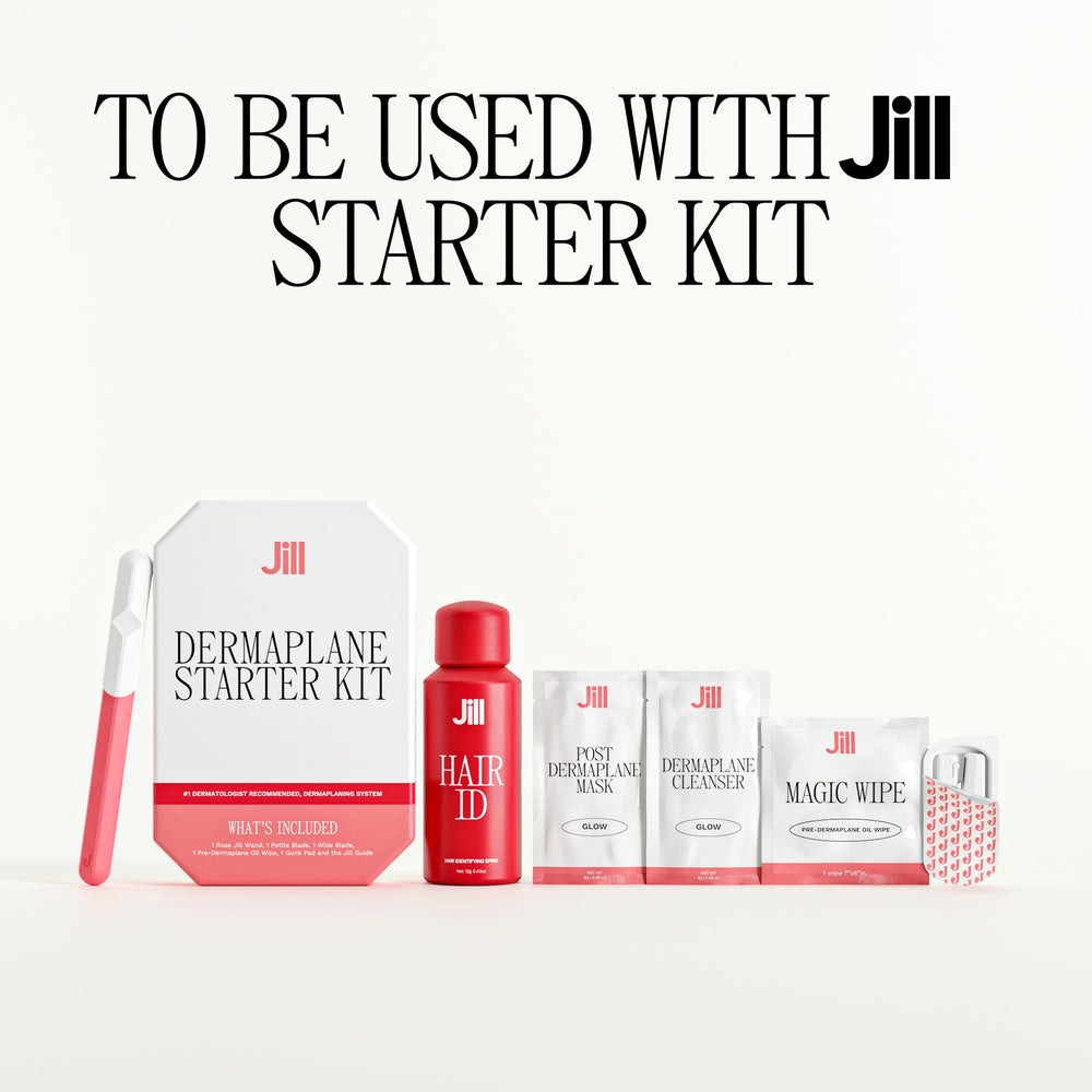 JILL Original Hair Identifying Spray comes in a portable 2 oz bottle for daily use.