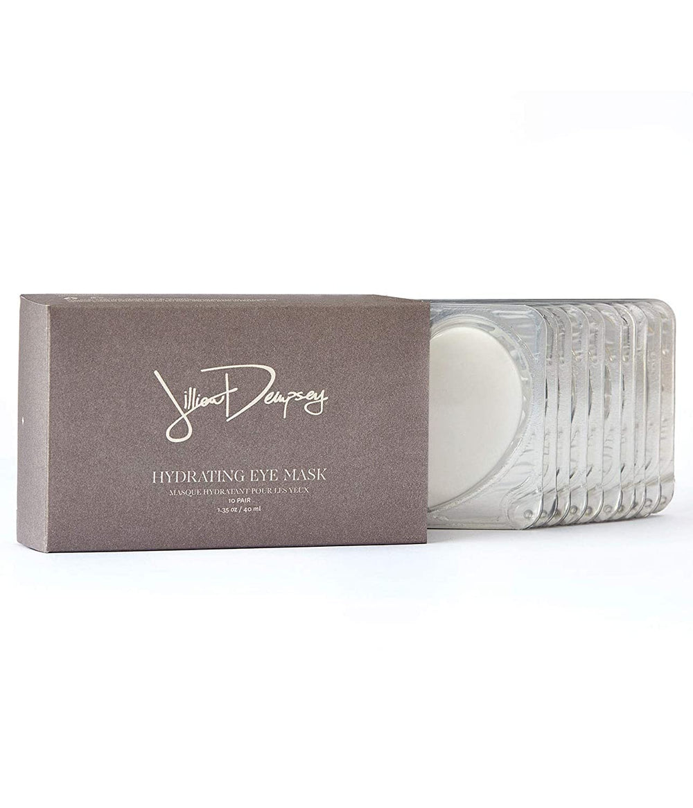 Jillian Dempsey Eye Masks packaging showcases premium, convenient sachets for hydration