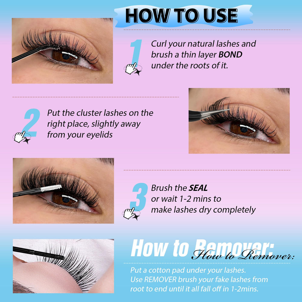 JIMIRE lash applicator tweezers help precise, clean placement during application