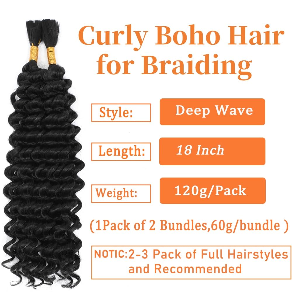 Jinhui boho braids no-weft 18inch enables seamless, voluminous braid looks.