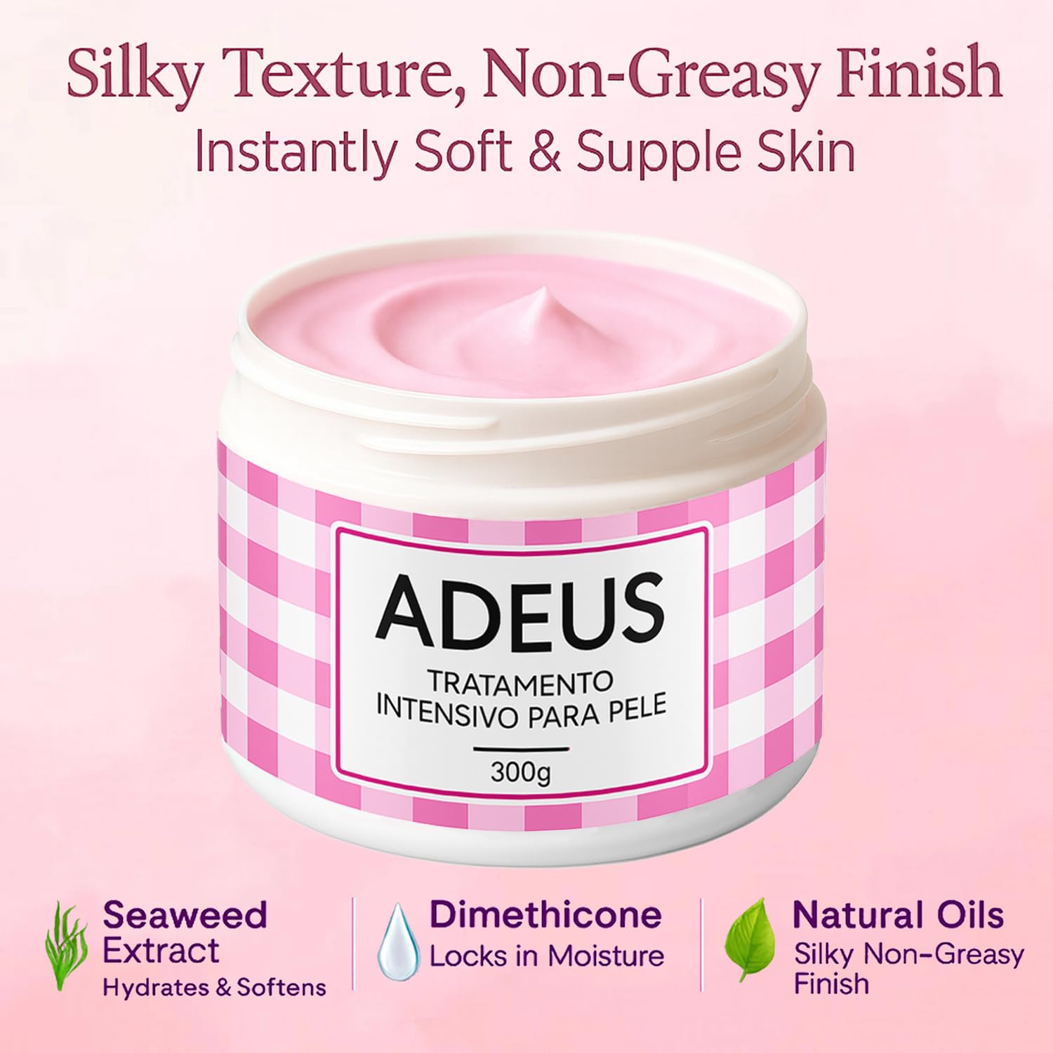 JINMAO Adeus Crema packaging on dresser for daily self care