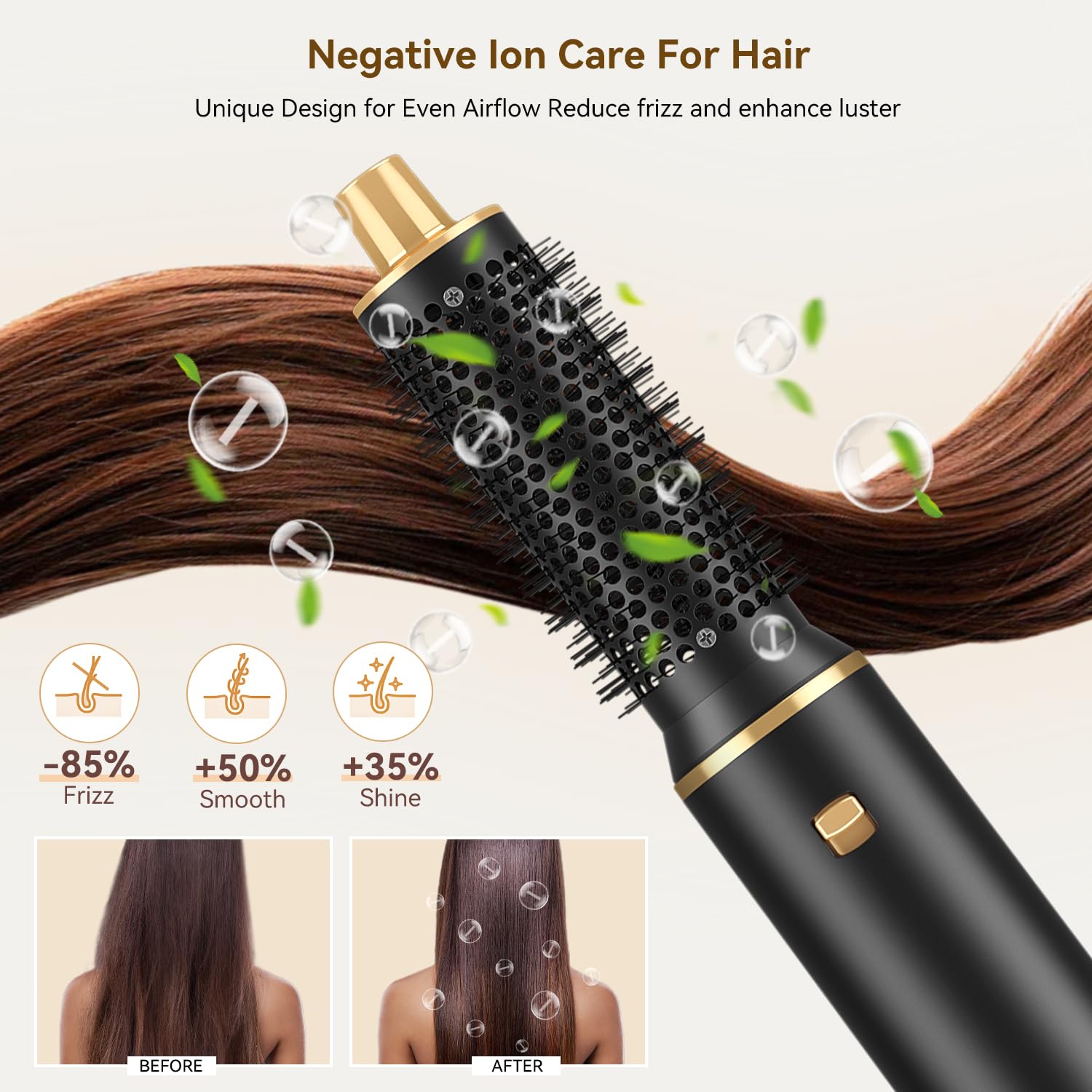 JINYAWA 5-in-1 auto-wrap curlers deliver natural-looking curls with airflow.
