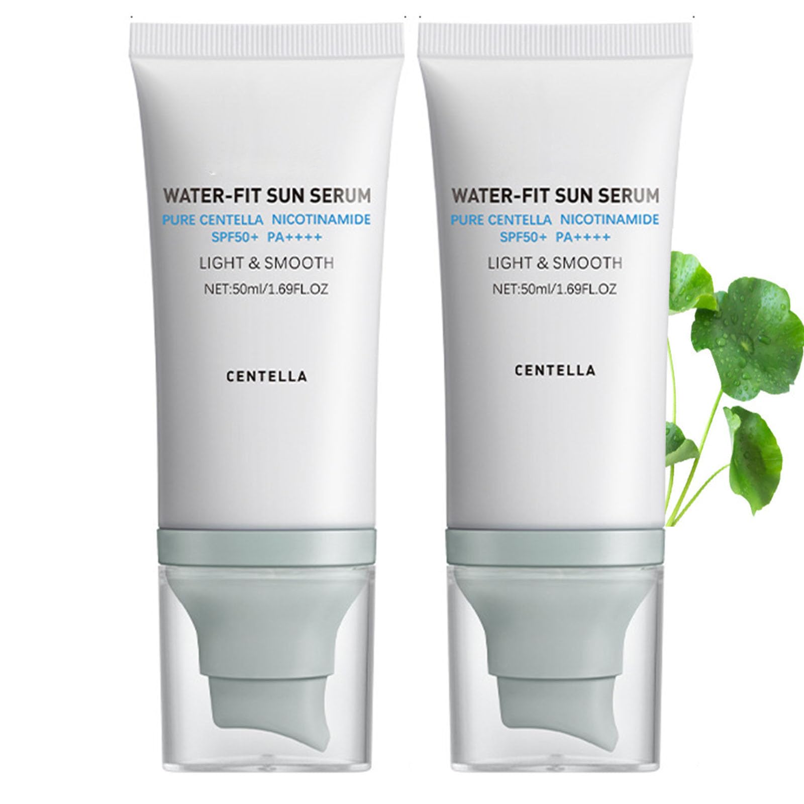 JISKG Centella sunscreen bottle front view highlighting broad-spectrum protection