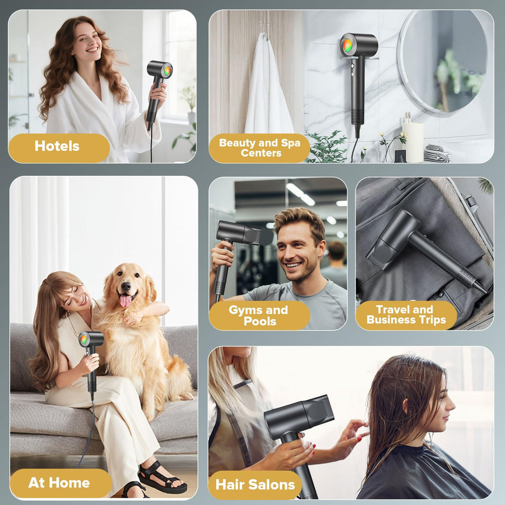 JITOOW concentrator nozzle delivers focused airflow for sleek salon finishes.