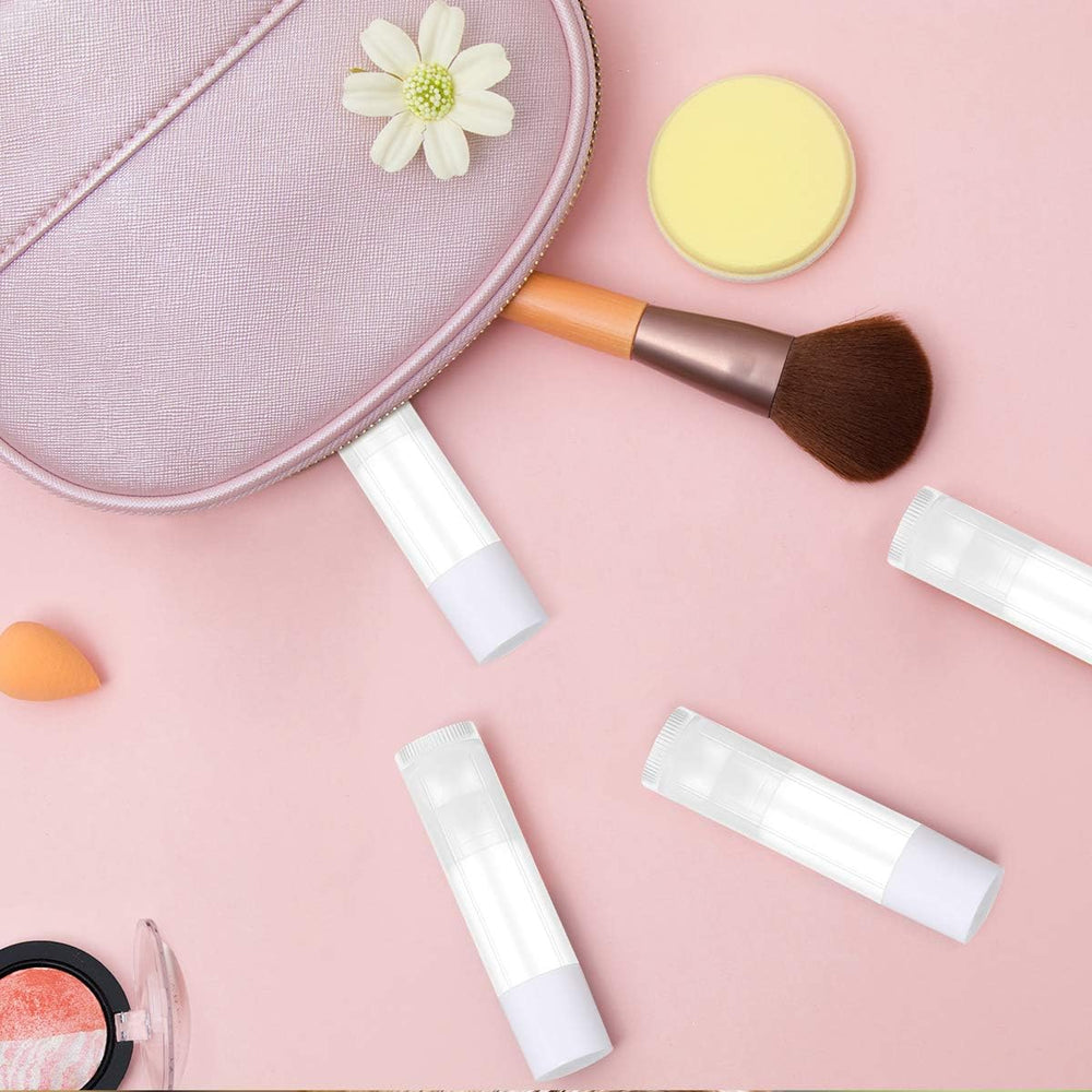 JIUZHU BPA-free empty lip balm tubes ensure safe, reusable packaging.