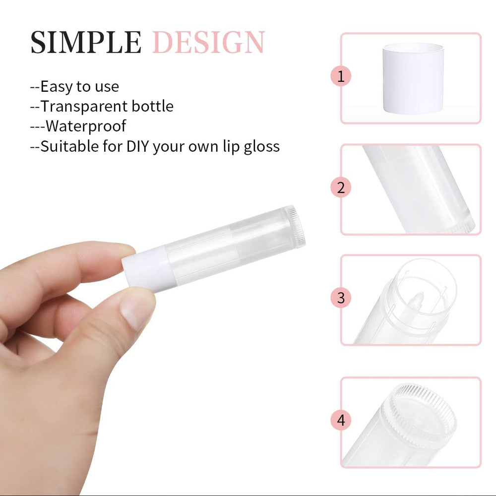 JIUZHU compact lip balm containers are portable and lightweight for on-the-go use.