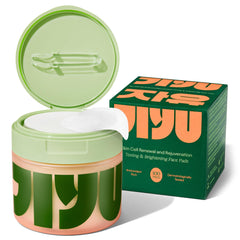 JiYu Toning Polish Pads closeup texture reveals silky pad for gentle exfoliation.